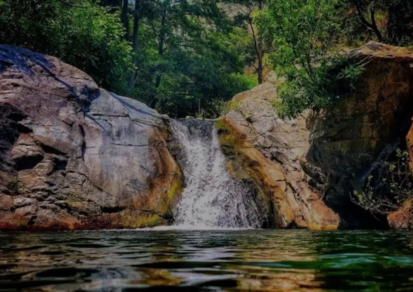 Le cascate della RIserva Naturale del vergari